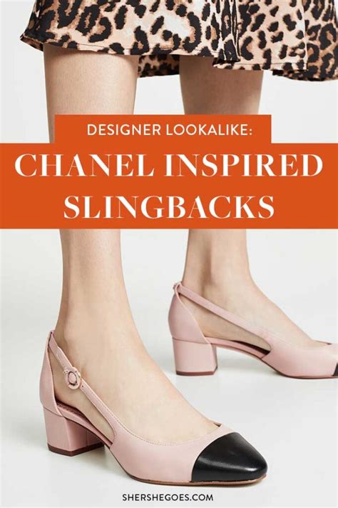 chanel look a like slingbacks|chanel slingback price euro.